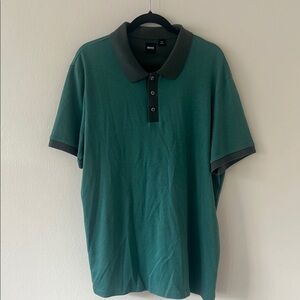 Hugo Boss Green Polo Shirt Classic Fit